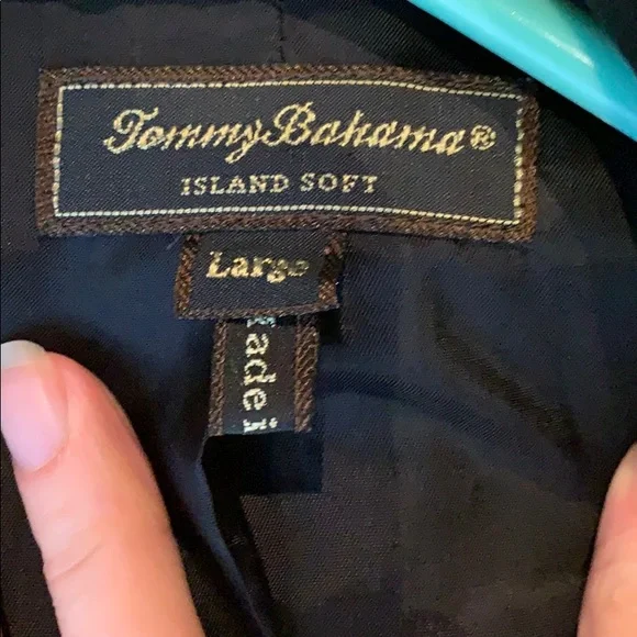 New Tommy bahama silk blazer
